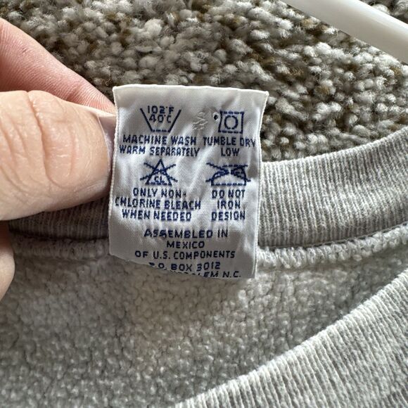 Vintage 90s Cleveland Browns Sweatshirt Mens Large Gray Champion‎ Reverse Weave - Picture 9 of 14